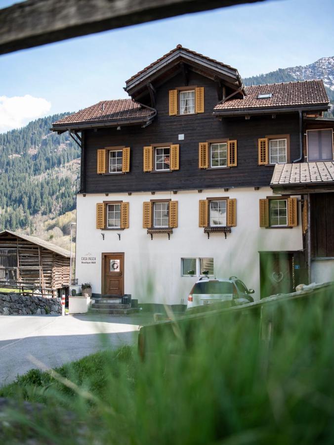 Casa Pasch - Boutique Bed And Breakfast In Cumpadials Sumvitg Екстер'єр фото